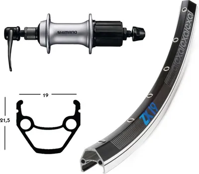 Produktbild von Bike-Parts Laufrad|Hinterrad 26x1.75 Zoll Acera T3000 8|9|10|11-fach Schnells...