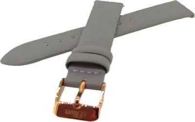Produktbild von s.Oliver Damen > Uhrenarmband 18mm grau Kunstleder > SO-3738-LQ