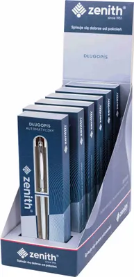 Produktbild von Astra Długopis metalowy Zenith 60 Silver w etui