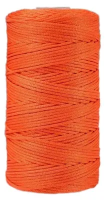 Productafbeelding van Fijn breigaren, hennepzijde, oranjerood, 100 gram