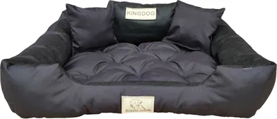 Obrázok produktu pre Pelech pre psov KINGDOG 115x95 cm personalizovaný vodotesný čierny