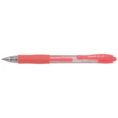 Image de PILOT 586422 PILOT Stylo à encre gel G2 07 Neon, rouge fluo