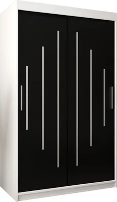Produktbild von Kleiderschrank, Schiebetürenschrank Schlafzimmer, Schrank YORK 120 cm