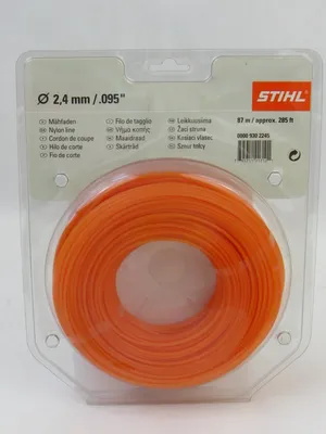 Produktbild von Stihl original Mähfaden rund 2,4mm x 87m , 0000 930 2245