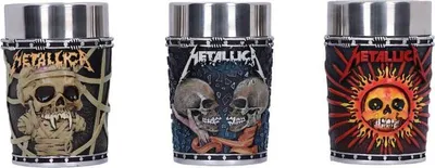 Immagine prodotto di Bicchieri Metallica Pushead Art confezione da 3 pezzi