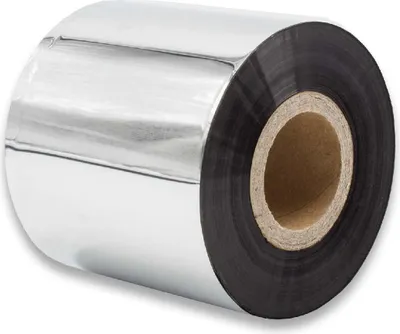 Produktbild von vhbw Thermotransfer-Band kompatibel mit TSC TTP-344M Plus, TTP-343 Plus Drucker Etikettendrucker, Wischfest, 60 mm x 300 m, Wachs-Plus Schwarz