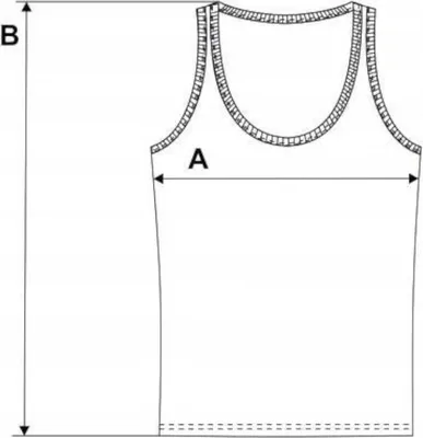 Produktbild von Tanktop - Damenbekleidung Größe XL - Damenoberteil blau - Baumwollshirt - Ärmelloses Shirt
