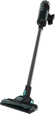 A cordless stick vacuum cleaner is shown against a white background.