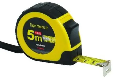 Obrázek produktu pro Metr svinovací 5mx19mm páska:cm/inch 11416