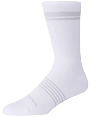 Zdjęcie produktu dla Skarpetki New Balance Calcetines New Balance Pro Run Crew blanco puro gris (1 par) dla Uni
