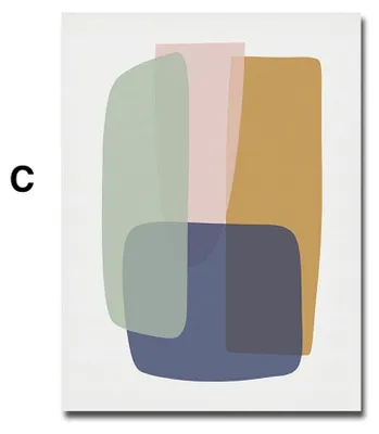 Produktbild von Poster Matisse Blätter Blumen Abstrakt | Bilder Wohnzimmer | Wandbilder Schlafzimmer | Deko Print ohne Rahmen | Bilder Matisse Grün · Motiv C · 60 × 90 cm