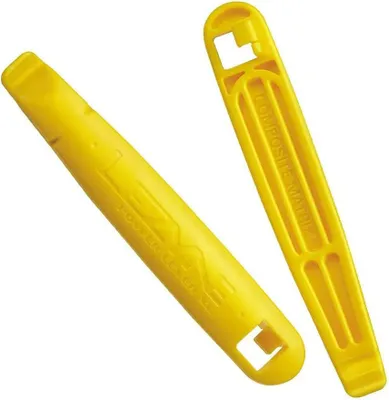 Produktbild von Lezyne A1115251, Werkzeug für Fahrräder, Fahrrad-Reifenhebel, Gelb, 148 mm, 2 Stück(e)