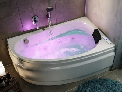 Produktbild von Stardust rechts Whirlpool Set mit der Befüllung über den Überlauf : Befüllung über den Überlauf Varianten: Befüllung über den Überlauf
