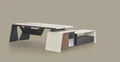 Produktbild von Design Ecktisch Schreibtisch Ecktische Büro Möbel Einrichtung Tische Tisch Neu