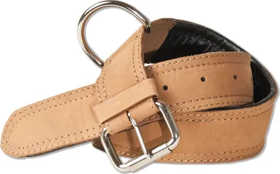 Produktbild von Woodland® Hundehalsband aus Büffelleder für große Hunde mit 50-65 cm Halsumfang in Natur