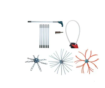Image de Kit pour le ramonage mécanique de cheminées depuis le bas 6 m