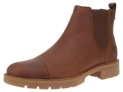 Productafbeelding van Timberland Chelsea-laarzen "Elmhurst" van leer, bruin, maat 42 EU