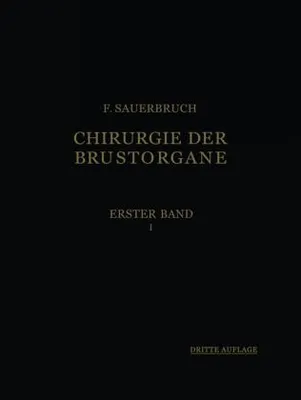 Obrázok produktu pre Die Chirurgie der Brustorgane