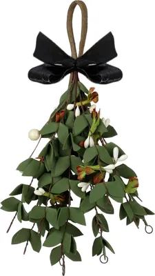 Produktbild von Weihnachtsdekoration mit künstlichen Mistelblättern