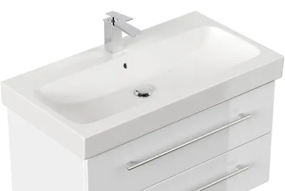 Produktbild von Geberit Icon 90 cm Waschbecken : Weiss