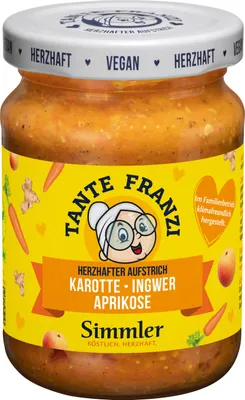 Produktbild von Tante Franzi Karotte Ingwer Aprikose 180g