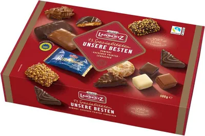 Produktbild von Lambertz Unsere Besten Mischung aus 13 Lebkuchen Spezialitäten 500g