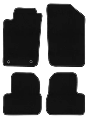 Immagine prodotto di Tappetini in moquette per Peugeot 206 1998-2010 (hatchback/SW/station wagon) – set 4 pezzi, neri, su misura – Wielganizator BASIC