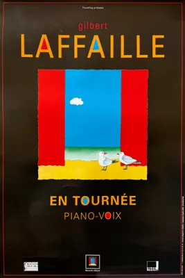 Zdjęcie produktu dla Gilbert Laffaille - Trasa koncertowa - PLAKAT - 40x60 cm