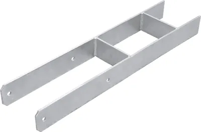 Produktbild von Lospitch 6x Pfostenanker  H-Anker Pfostenträger Gartenspielgeräte-Zubehör 101MM Pfostenschuh