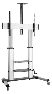 Immagine prodotto di Logilink BP0084 LogiLink TV-Ständer Rollen höhenverstellbar,60-100",max100kg (Speditionsversand)
