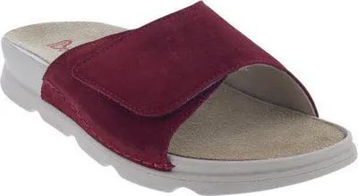 Produktbild von Berkemann Rodena Pantolette, Veloursleder, Rot, Wechselfußbett, Weite E-H 04503-250 40 2/3