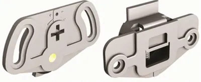 Image de Garniture de porte avec montures à encastrer - MANTION - PICO25