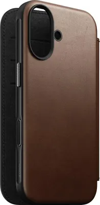 Image de Nomad Modern Leather Folio iPhone 17 Brown