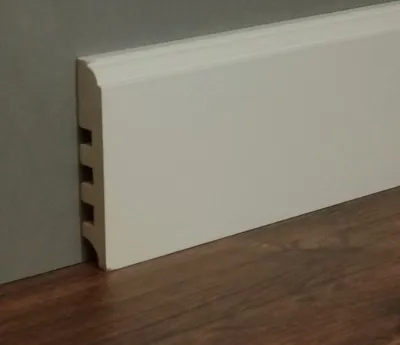 Produktbild von Sockelleiste / Fußleiste / Bodenleiste Leno-1 (68273) - Weiß