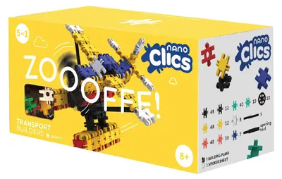 Image de Nano Clics pour construire des véhicules 250 pièces, Clicformers