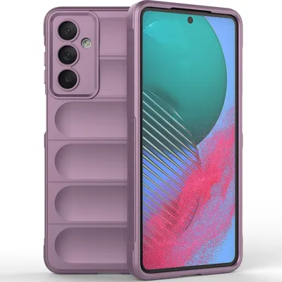 Produktbild von Handyhülle für Samsung Galaxy M54 5G Weich TPU Silikon Stossfest Anti-rutsch Hülle Lila