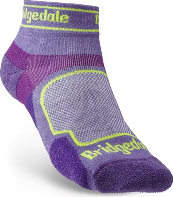 Image de Bridgedale Trail Run UltraLight T2 Coolmax (fibres de polyester) sport pour femme Couleur : rose / Taille : L
