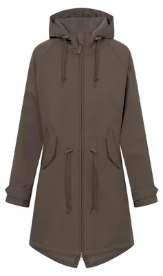 Produktbild von Derbe Friese Island Damen Softshellmantel, Größe:34, Farbe:black/black