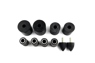 Immagine prodotto di Kit di riparazione DDR per rimorchi HP350 HP400 HP401 ecc. Molle e boccole in gomma del forcellone