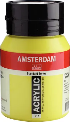 Zdjęcie produktu dla Amsterdam Standard, 500 ml, Zielony, Żółty, Butelka, Wodoodporny