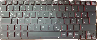 Obrázek produktu pro NĚMECKÁ klávesnice bez rámečku Kompatibilní pro Sony Vaio SVE14, SVE-14, SVE14A, 9Z.N6BBF.Q0G