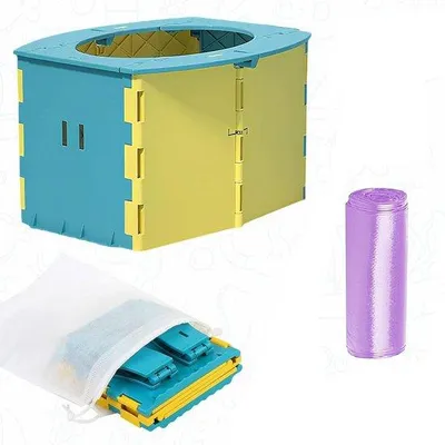 Produktbild von Famanu Kinder-Toilettensitz tragbar und faltbar - kompakt für Unterwegs