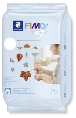 Image de Pâte à modeler légère 350g blanc Fimo Air