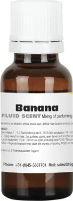 Produktbild von Showgear Fog Fluid Scent Banane, 20 ml