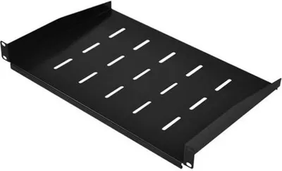 Image de Etagère fixe pour rack et baie 19'', Profondeur 25cm, Hauteur 1U