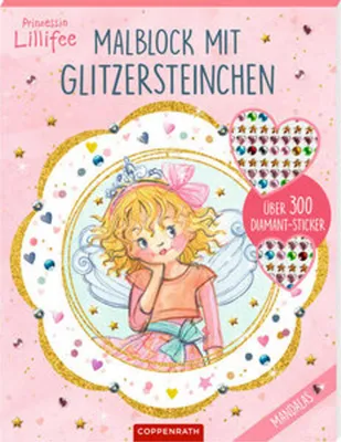 Produktbild von Prinzessin Lillifee - Malblock Mit Glitzersteinche