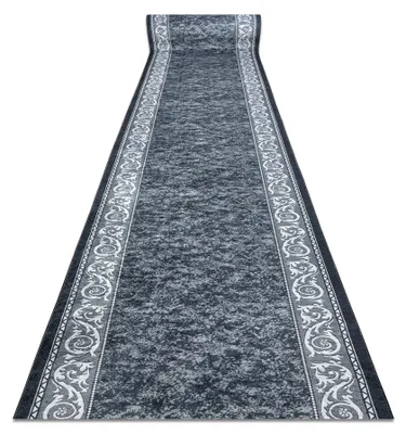 Obrázek produktu pro Pogumovaný běhoun LOTUS ROMANTIC 60980 Klasický, ornament šedá NA MYTÍ 60 cm šedá 60x260 cm