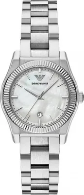 Produktbild von Die Damenarmbanduhr EMPORIO ARMANI AR11723 in Silber ist ein modisches Accessoire.