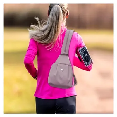 Produktbild von Leder-Rucksackbeutel - Sportliche Umhängetasche, Cabrio-Rucksack - Geldbörsen | Stilvolle wasserdichte Oxford-Schultertasche für Reisen, Fitness und Outdoor-Events