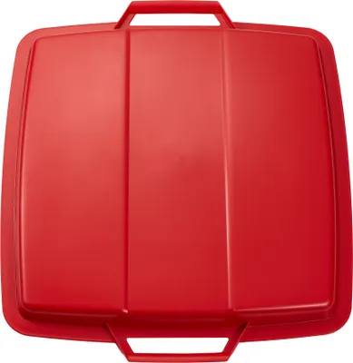 Produktbild von Graf Deckel für Abfallsammler 90l rot Kunststoff - 778047